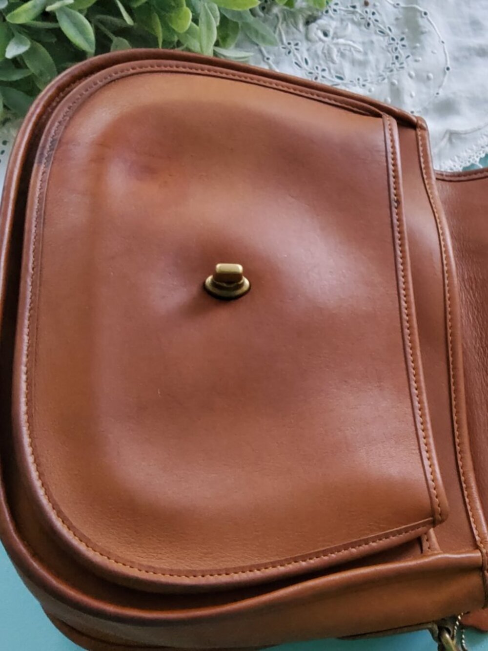 Vintage Coach Lenox Crossbody in British Tan 9918 - Picture 3 of 12
